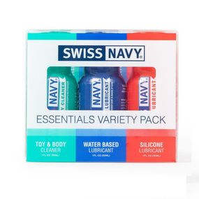 Набор Swiss Navy Essentials Variety Pack 3 х 30 мл (срок 21.01.2027) Sex Aura