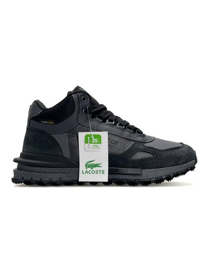 Зимові Чоловічі кросівки New Lacoste Elite Active High Fur Dark Grey(топ якість) A4866 44 28 - 28,5 см | Зображення 1