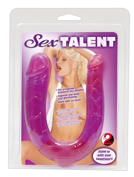 Двосторонній фалоімітатор - Sex Talent Sex Aura | Зображення 2