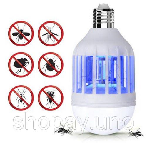 Світлодіодна лампа для комах Zapp Light, електрична пастка для комах, протимоскітна лампа від комарів YM-61