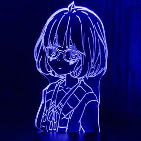 Акриловий світильник-нічник Мірай Куріяма синій tty-n001647