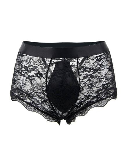 Сексуальные черные кружевные трусы Star Night для мужчин, S sexstyle | Зображення 8