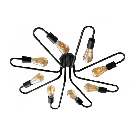 Люстра лофт MSK Electric Laminari павук NL 8585/8 | Зображення 1