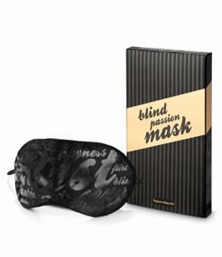 Маска ніжна на очі у подарунковій упаковці Bijoux Indiscrets - Blind Passion Mask, Чорний