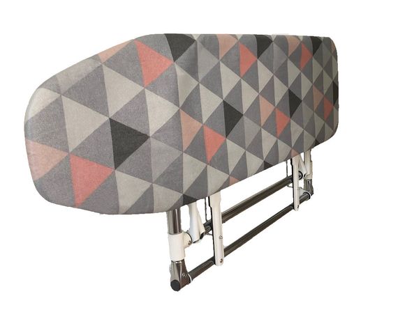 Прасувальна дошка настінна, основа метал Лівий, Металізована нитка, 114*34 | Зображення 3