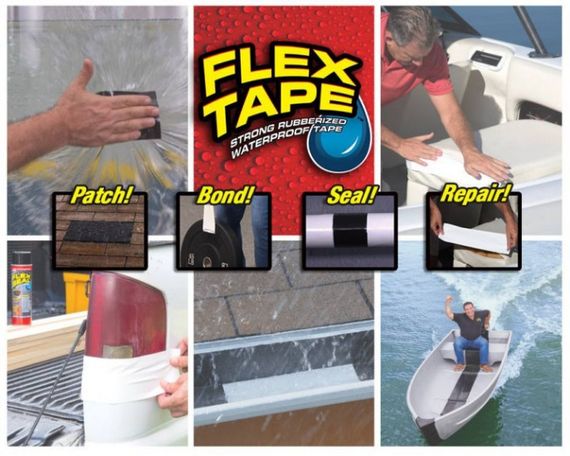Flex Tape водонепроницаемая клейкая лента скотч 10 х 150 см | Зображення 2