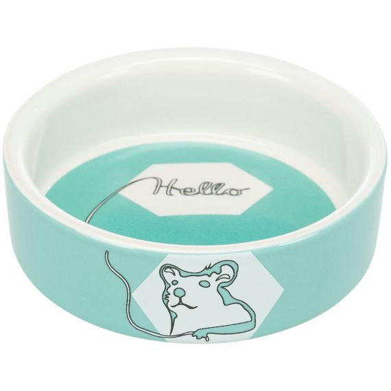Миска Trixie для гризунів Hello Hamster хом як керамічна 8 см 90 мл | Зображення 3