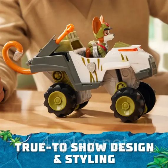 Щенячий патруль у джунглях Машина мавпа та фігурка Трекера Оригінал Paw Patrol Jungle Pups Tracker’s Monkey Vehicle | Зображення 8