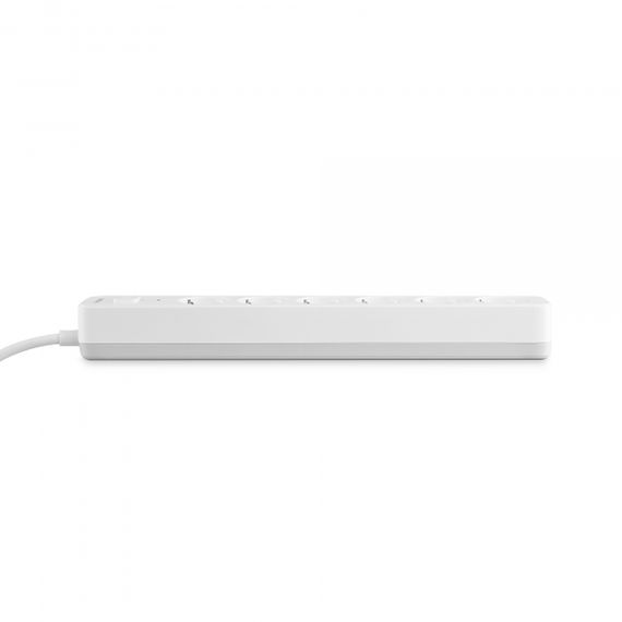 Мережевий подовжувач VIDEX ONCORD з/з 6п 3м (3x1.5мм) з кнопкою White | Зображення 4