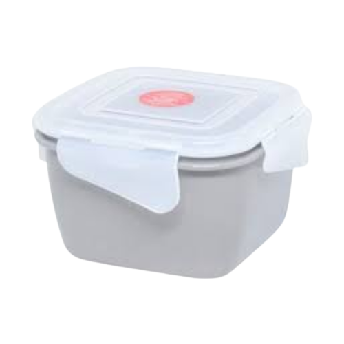 Контейнер універсальний 0,45 л квадратний какао/прозорий Фієста Алеана