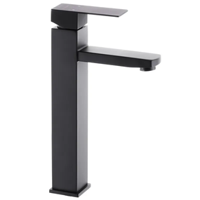 Смеситель для умывальника с нерж. стали SUS304 Mixxus KUB-001-High Черный (MI2830)