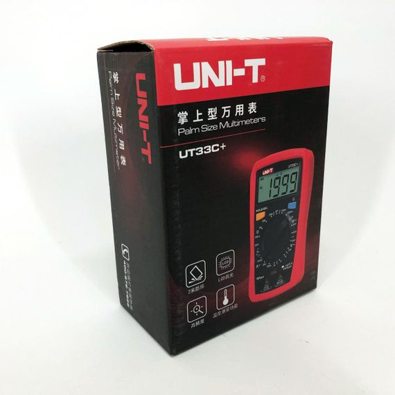 Цифровой Мультиметр 33 C+ UT DIGITAL мультитестер тестер, тестер для измерения HG-810 напряжения, качественный | Зображення 8