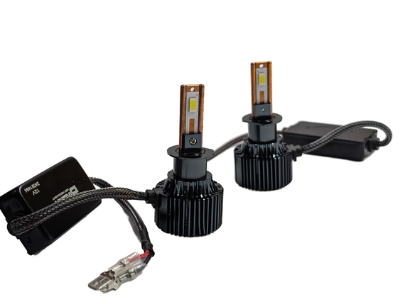 Комплект світлодіодних ламп StarLight Ultra +200% H1 55W 6000K 12V | Зображення 1