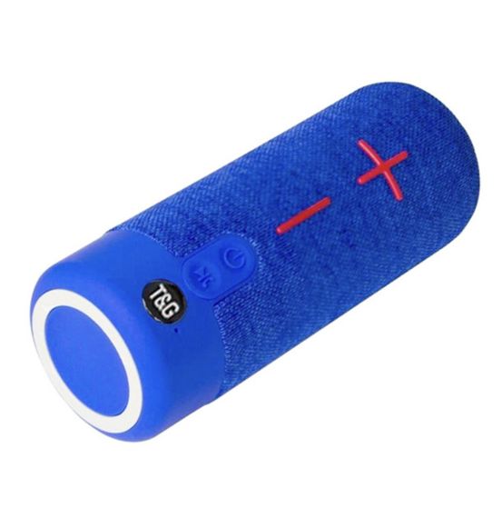 Колонка портативна Bluetooth T&G TG619C blue синя | Зображення 3