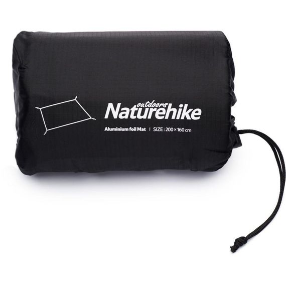 Килимок кемпінговий багатофункціональний PE Naturehike NH20FCD03, алюмінієва плівка, Розмір M | Зображення 2