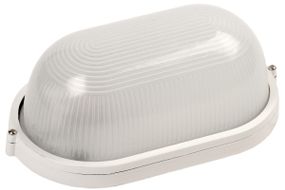 Светильник НПП1201 100W E27 IP65 овал белый Ny95000576