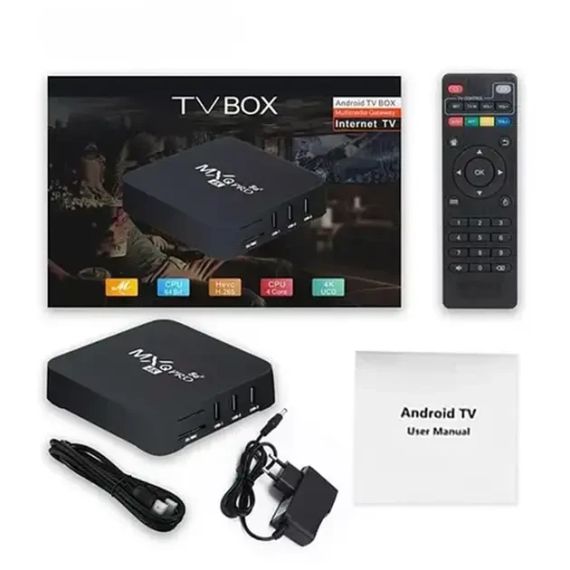 ТБ-приставка Smart TV Box MXQ Pro 4K 5G 4/32gb | Зображення 1