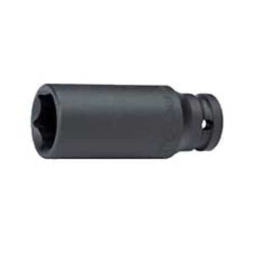 Торцева головка ударна глибока 1/2"DR, 19мм (84300M19) HANS