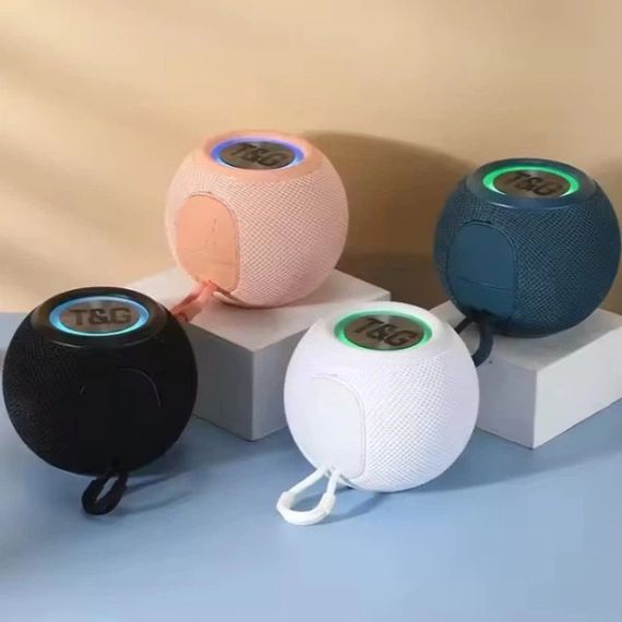 Колонка портативна Bluetooth T&G TG337 blue синя | Зображення 4