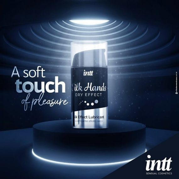 Лубрикант для мастурбації на силіконовій основі Intt Silk Hands, 15 мл | Зображення 4