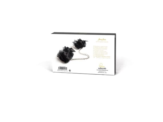 Наручники Bijoux Indiscrets - Frou Frou Organza handcuffs, атлас і органза, подарункове паковання | Зображення 2