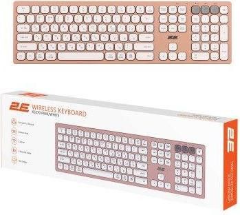 Клавіатура 2E KS270 Pink/White (2E-KS270WBPN_UA) | Зображення 9