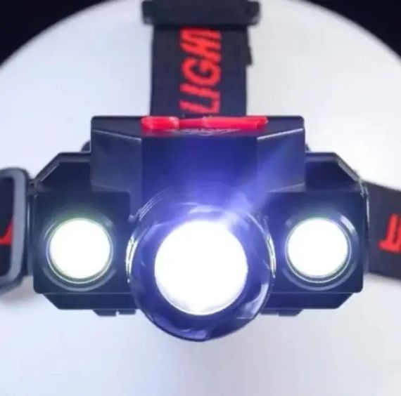 Налобний ліхтар BL 1805 COB XPE 18650 USB Charge Акумуляторний | Зображення 4