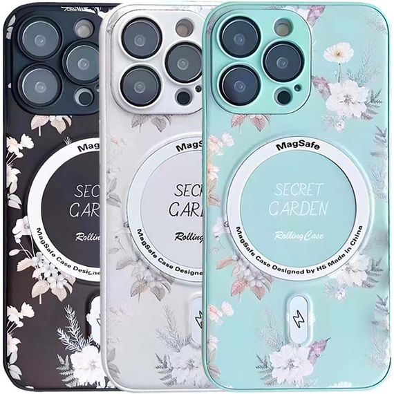 TPU+PC чохол Secret Garden with MagSafe для Apple iPhone 13 Pro Max (6.7")