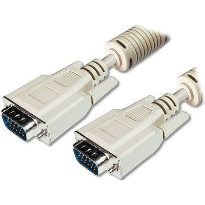 Кабель мультимедийный VGA M to VGA M 10.0m Digitus (AK-310103-100-E)