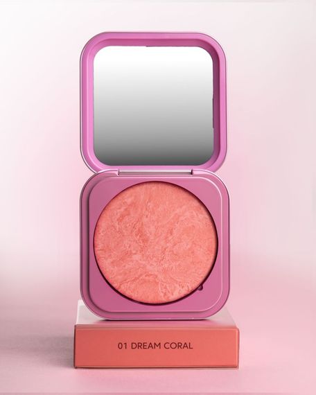 Рум'яна ZOLA Velvet Blush Glow - 01 Dream Coral (8.5 g) | Зображення 3