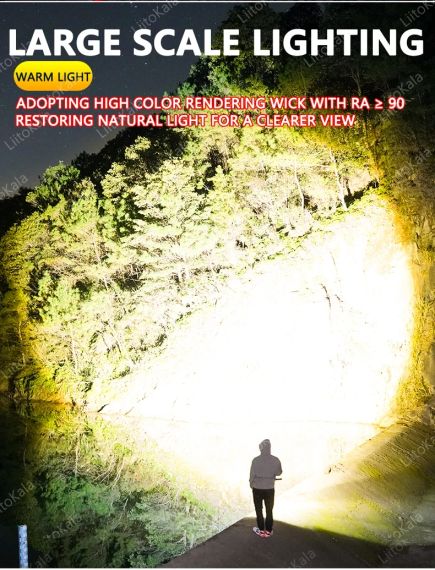 Міні ліхтар LiitoKala LF-986 COB LED Bead 500LM 5.7W із зарядкою Type-C | Зображення 9
