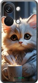 Чохол на OnePlus Nord 3 Білий кіт "5646u-3416-2448"