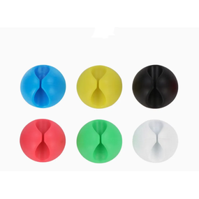 Органайзер для кабеля SV 6 шт. резиновый  (sv3115rgb)