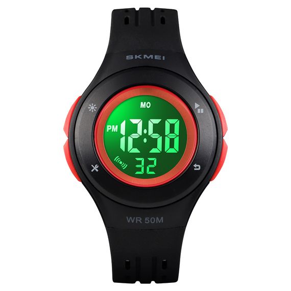 Дитячий годинник Skmei 1455BK Black | Зображення 1