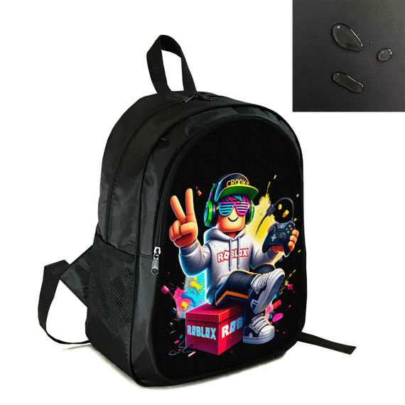 Рюкзак міський/шкільний 38×28см з принтом Roblox дитячий, підлітковий, спортивний (4235)