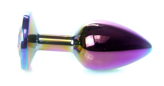 Анальна пробка Boss Series — Jewellery Multicolour PLUG Clear S sexstyle | Зображення 4