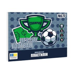 Пластилін YES Football 540715 18 кольорів