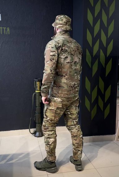 Тактично-польові штани з наколінниками KS-PRO Military, мультикам MTP | Зображення 3