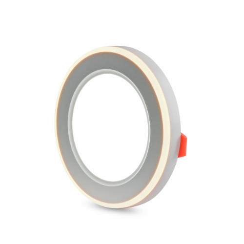 LED Світильник врізний 6W+3W 5000+2700К з декоративною підсвіткою VL-DL4R-0652 Videx | Зображення 9