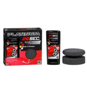 Засіб для видалення подряпин на автомобілі Platinum 20 sec. Паста з подряпин на машині. Поліроль для авто