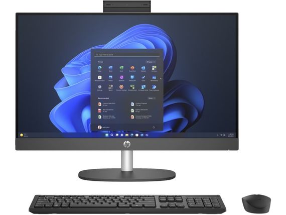 Комп'ютер персональний моноблок HP  245-G10 23.8' FHD IPS AG, AMD R3-7320U, 8GB, F512GB, UMA, WiFi, Win11P, чорний (885A1EA)