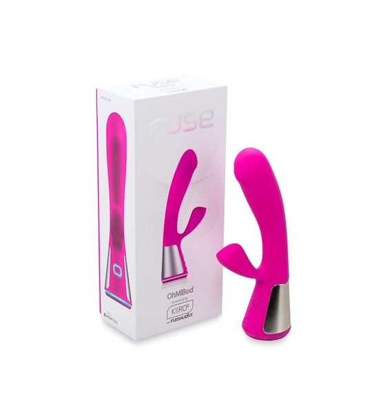 Вібратор-кролик Ohmibod Fuse KIIROO з інтерактивним підключенням, рожевий Sex Aura | Зображення 2