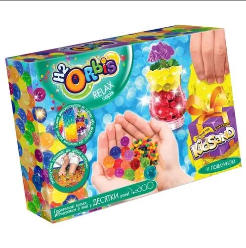 Набір креативної творчості RELAX BOX H2Orbis RLX-01U Danko Toys Жовтий Вид 2