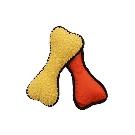 Іграшка для собак Misoko&Co Colored Bone, 19 см, жовтий