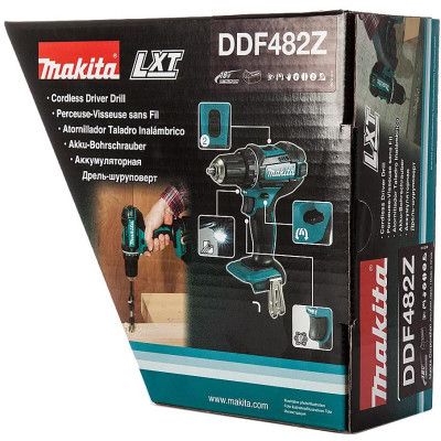 Шуруповерт Makita LXT, 62/36 Нм (без АКБ и БП) (DDF482Z) | Зображення 7