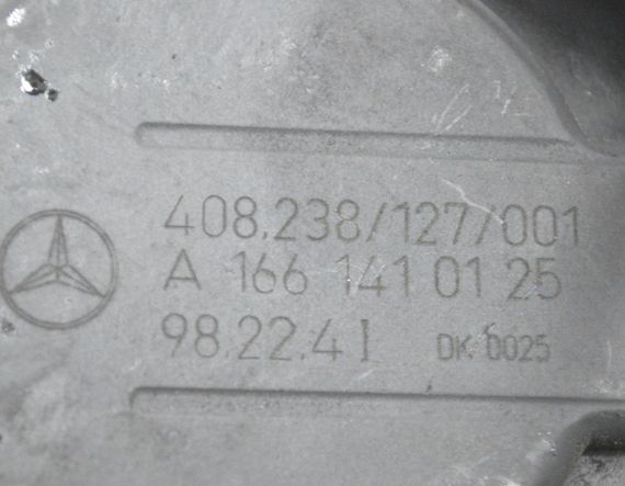 Дросельна заслінка Mercedes W168 Vaneo 414 дросель Мерседес A1661410125 | Зображення 4