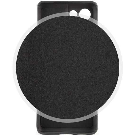 Чохол TPU GETMAN Liquid Silk Full Camera для Samsung Galaxy S22 Ultra Чорний / Black | Зображення 2