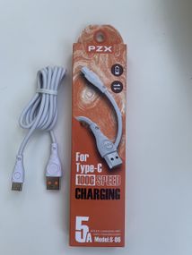 USB кабель PZX Type-c 1m 5A