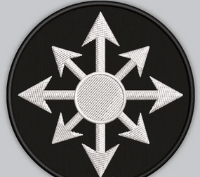 Шеврон Star of chaos Зірка хаосу