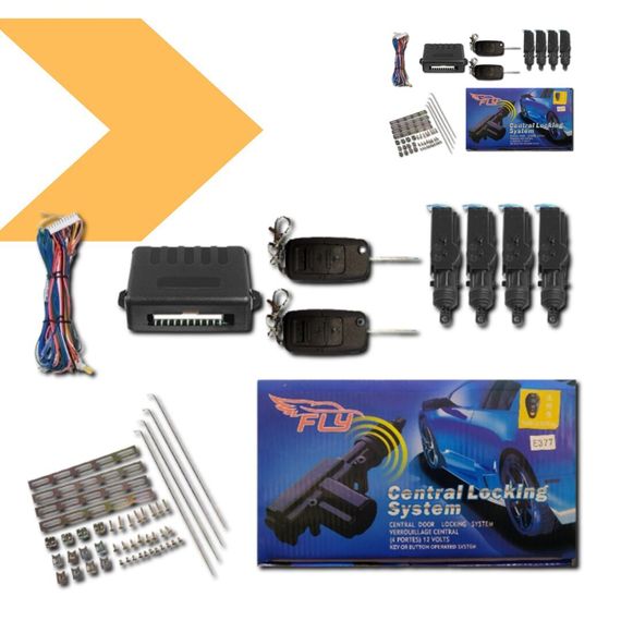 Блок керування ЦЗ з пультами + актуатори XPRO FLY-377 20 (MER-13995_691) | Зображення 1